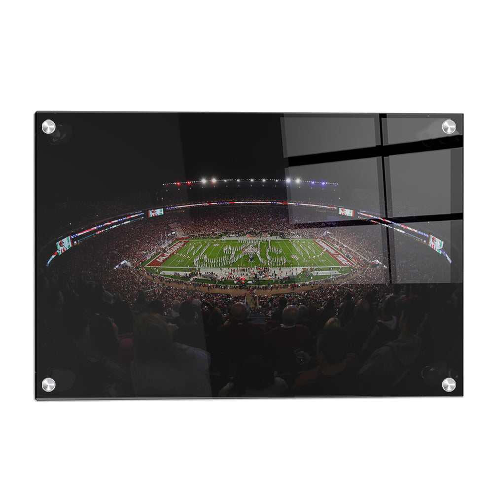 Alabama Crimson Tide - Alabama National Anthem - College Wall Art #Canvas