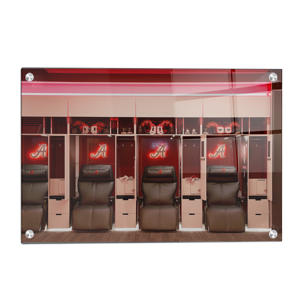 Alabama Crimson Tide - Alabama Lockers - College Wall Art #Canavs