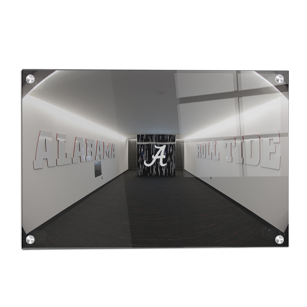Alabama Crimson Tide - Enter the Locker Room - College Wall Art #Canvas