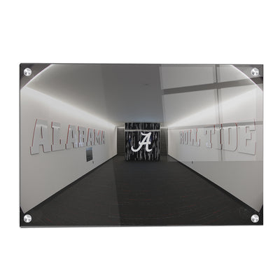 Alabama Crimson Tide - Enter the Locker Room - College Wall Art #Acrylic