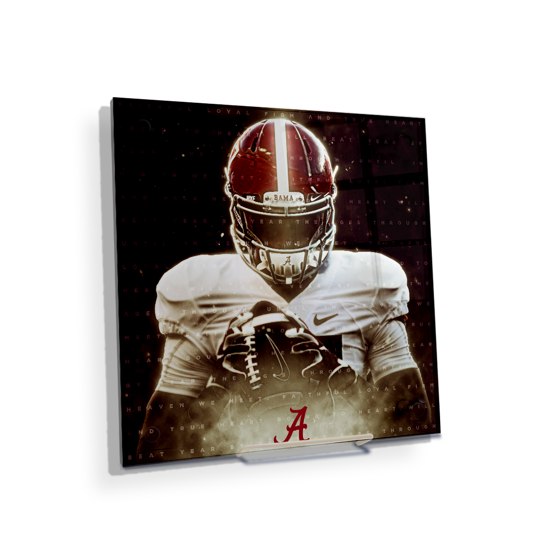 Alabama Crimson Tide - Epic Bama Alma Mater - College Wall Art #Canvas