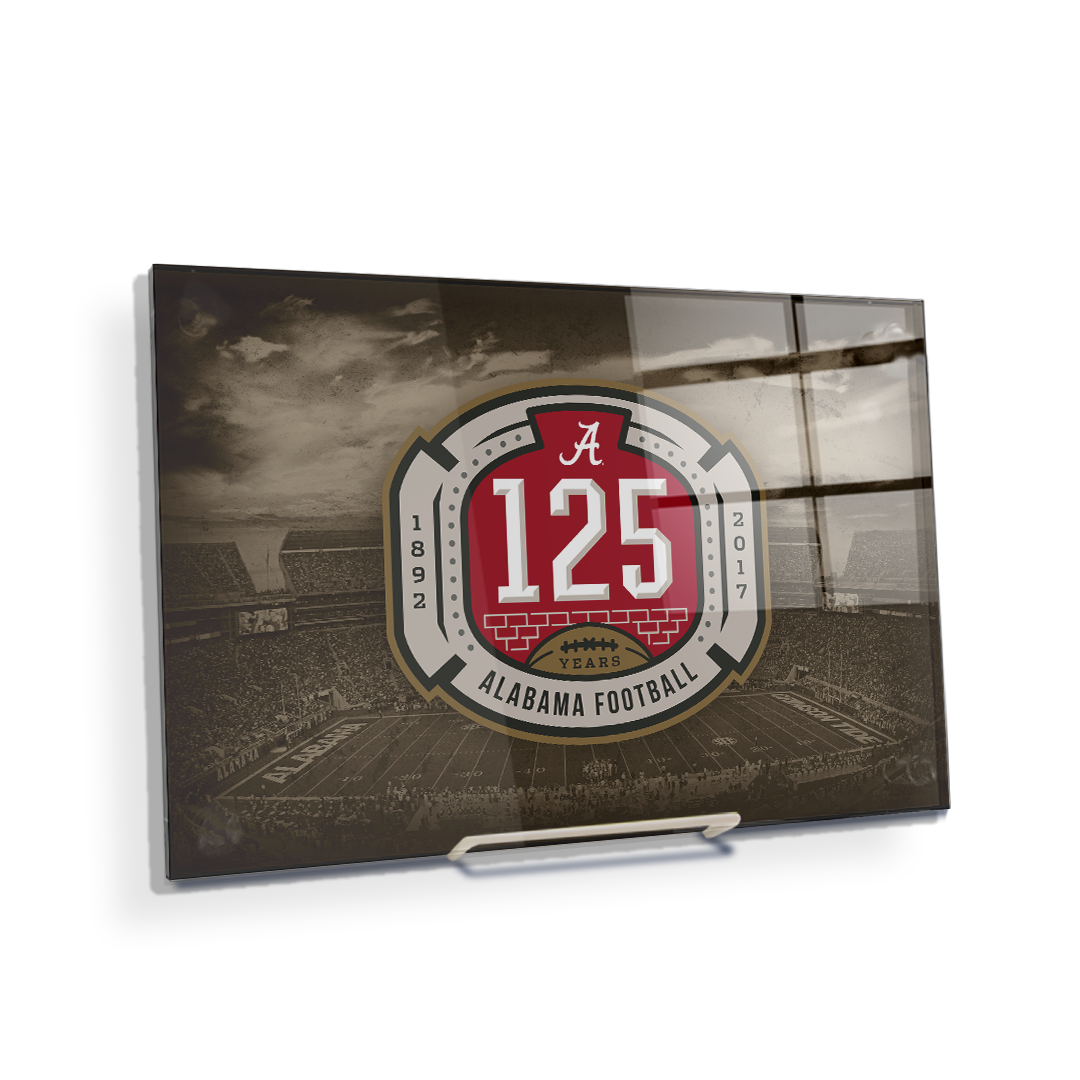 Alabama Crimson Tide - 125th Bama - College Wall Art #Canvas