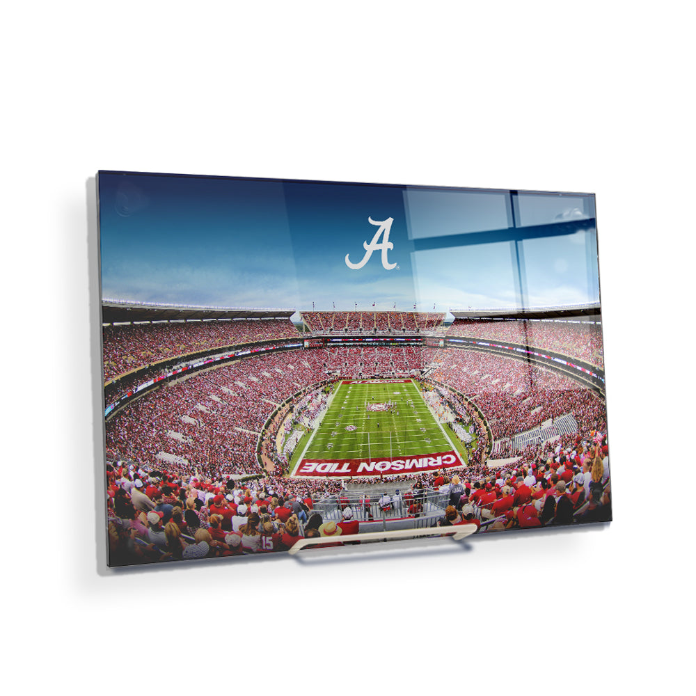 Alabama Crimson Tide - Bryant Denny A - College Wall Art #Canvas