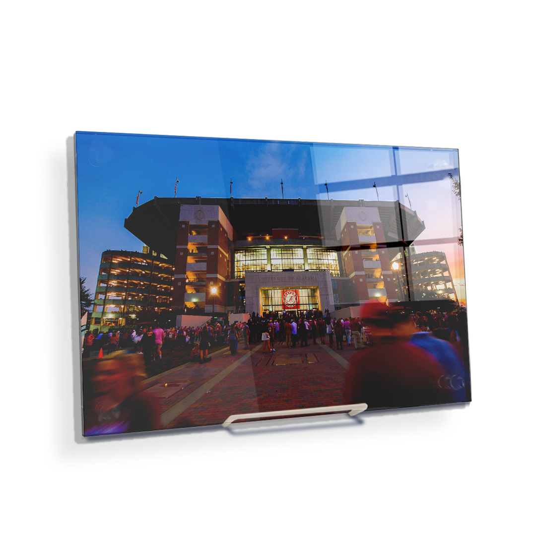 Alabama Crimson Tide - Sunset Over Bama - College Wall Art #Canvas