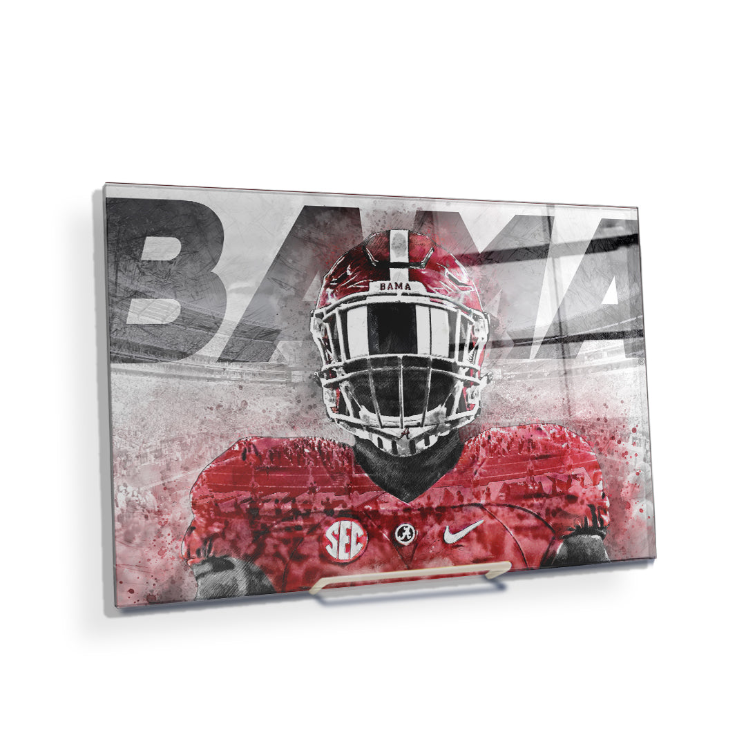 Alabama Crimson Tide - Is Bama - College Wall Art #Canvas