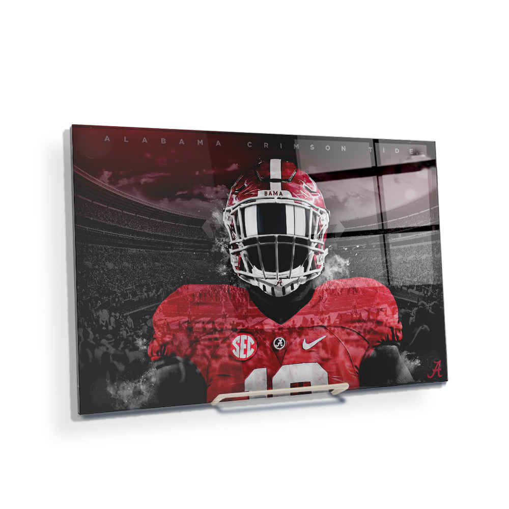 Alabama Crimson Tide - This is Alabama Crimson Tide - College Wall Art #Canvas 