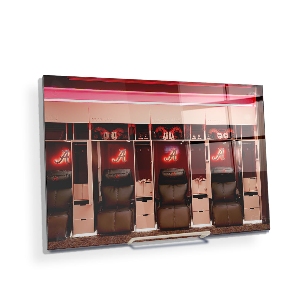 Alabama Crimson Tide - Alabama Lockers - College Wall Art #Canavs