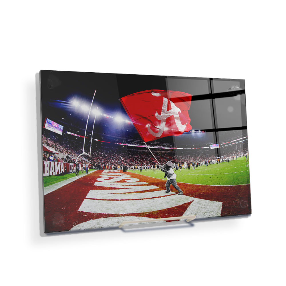 Alabama Crimson Tide - Big Al Crimson Tide Win - College Wall Art #Canvas