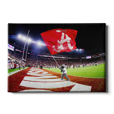 Alabama Crimson Tide - Big Al Crimson Tide Win - College Wall Art #Canvas