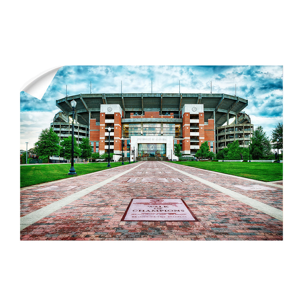 Alabama Crimson Tide - Bryant Denny Stadium - College Wall Art #Canvas