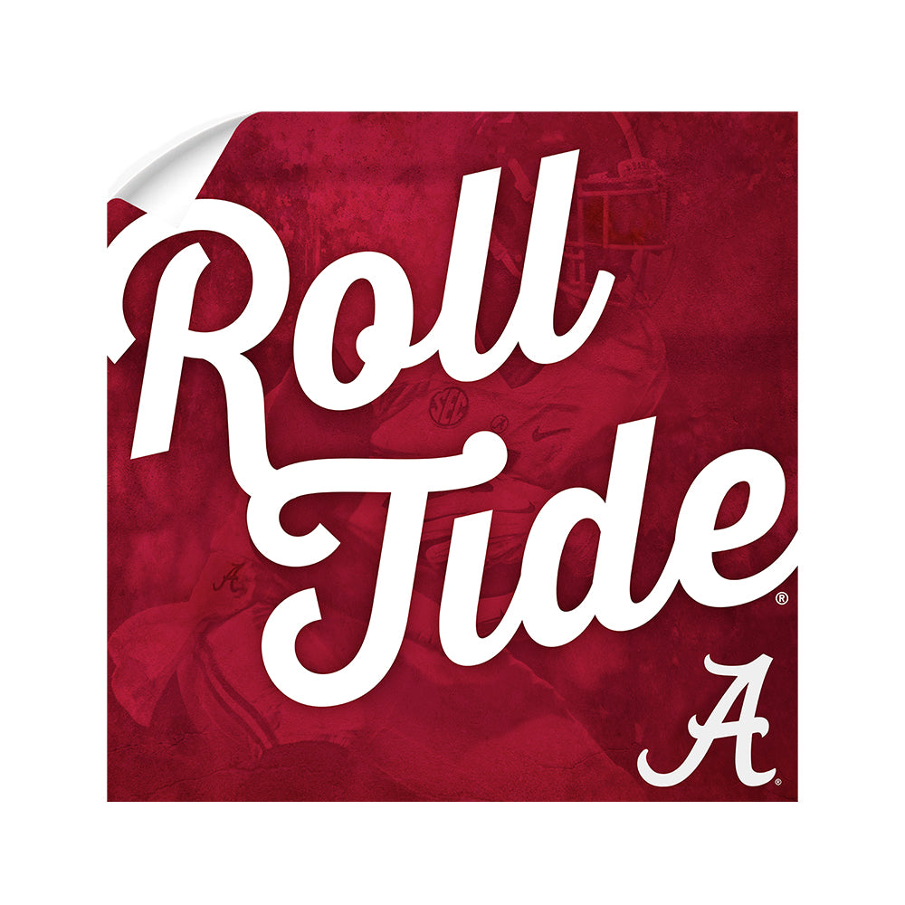 Alabama Crimson Tide - Roll Tide A - College Wall Art #Canvas