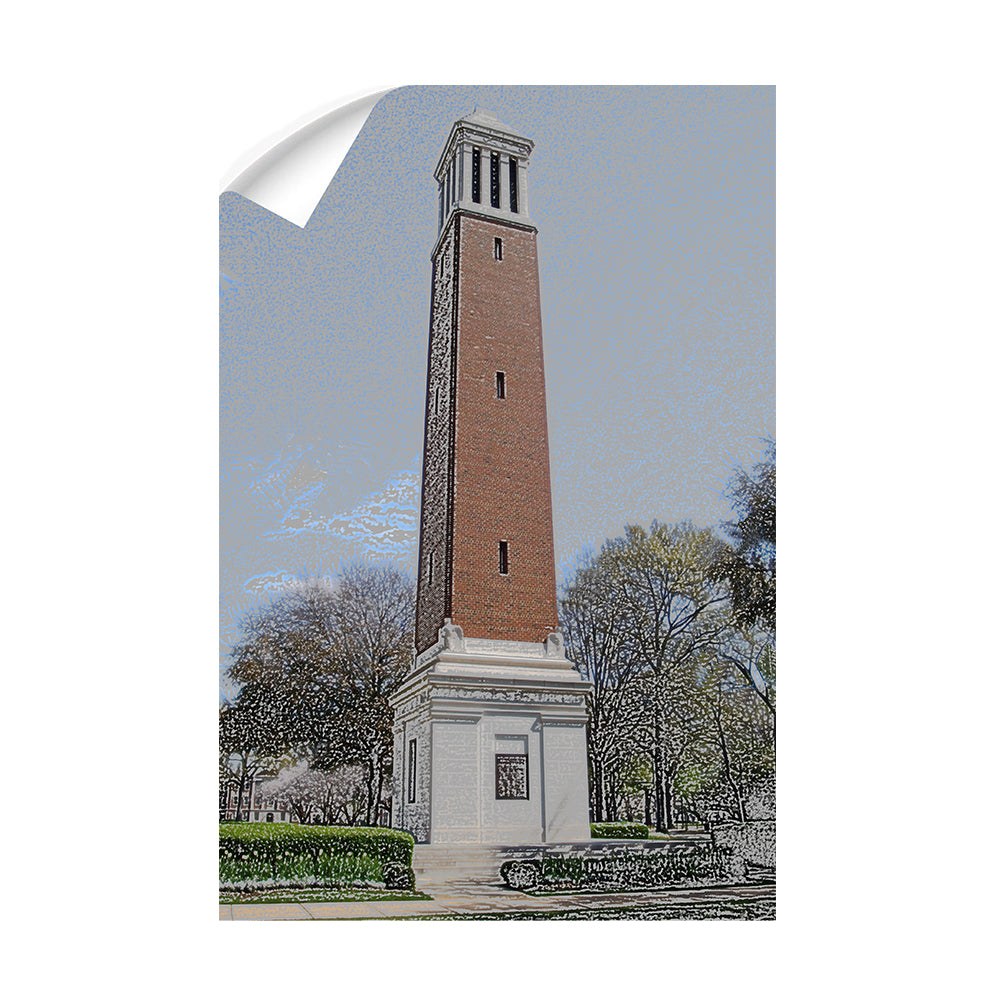 Alabama Crimson Tide - Denny Chimes - College Wall Art #Canvas