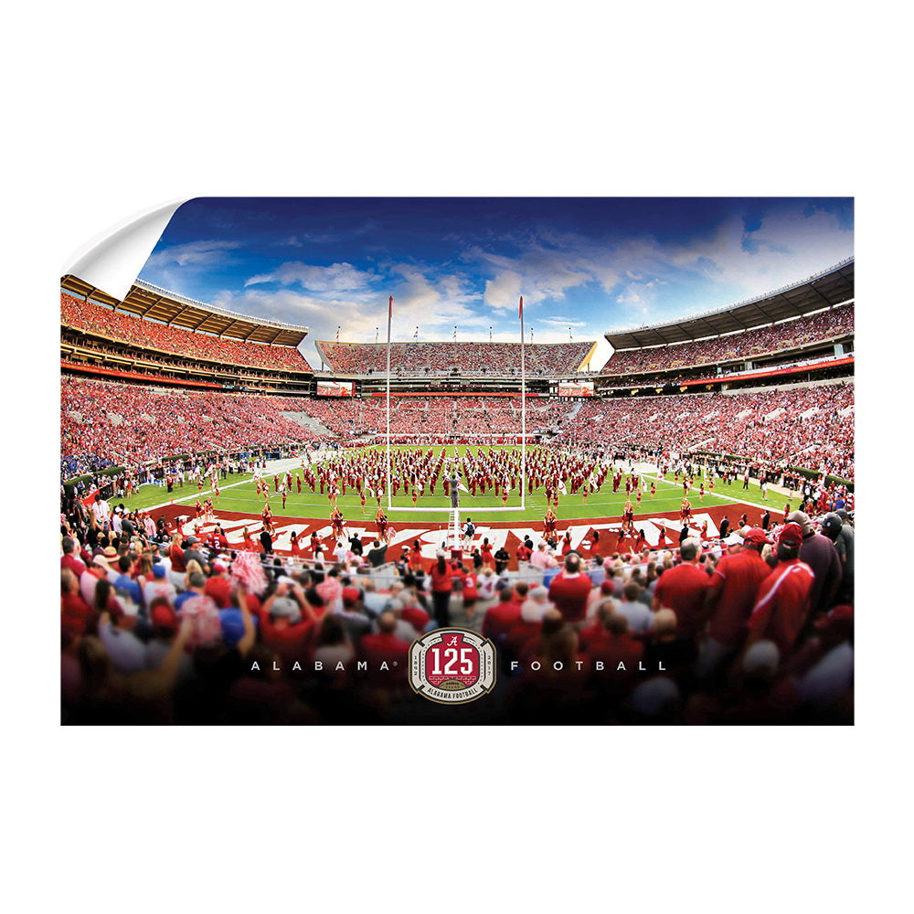 Alabama Crimson Tide - Alabama Football 125 Years - College Wall Art #Canvas