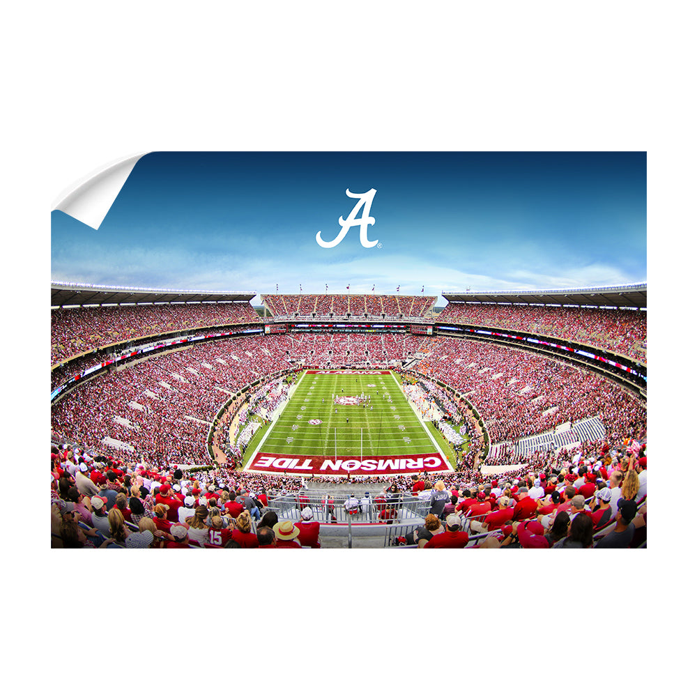 Alabama Crimson Tide - Bryant Denny A - College Wall Art #Canvas