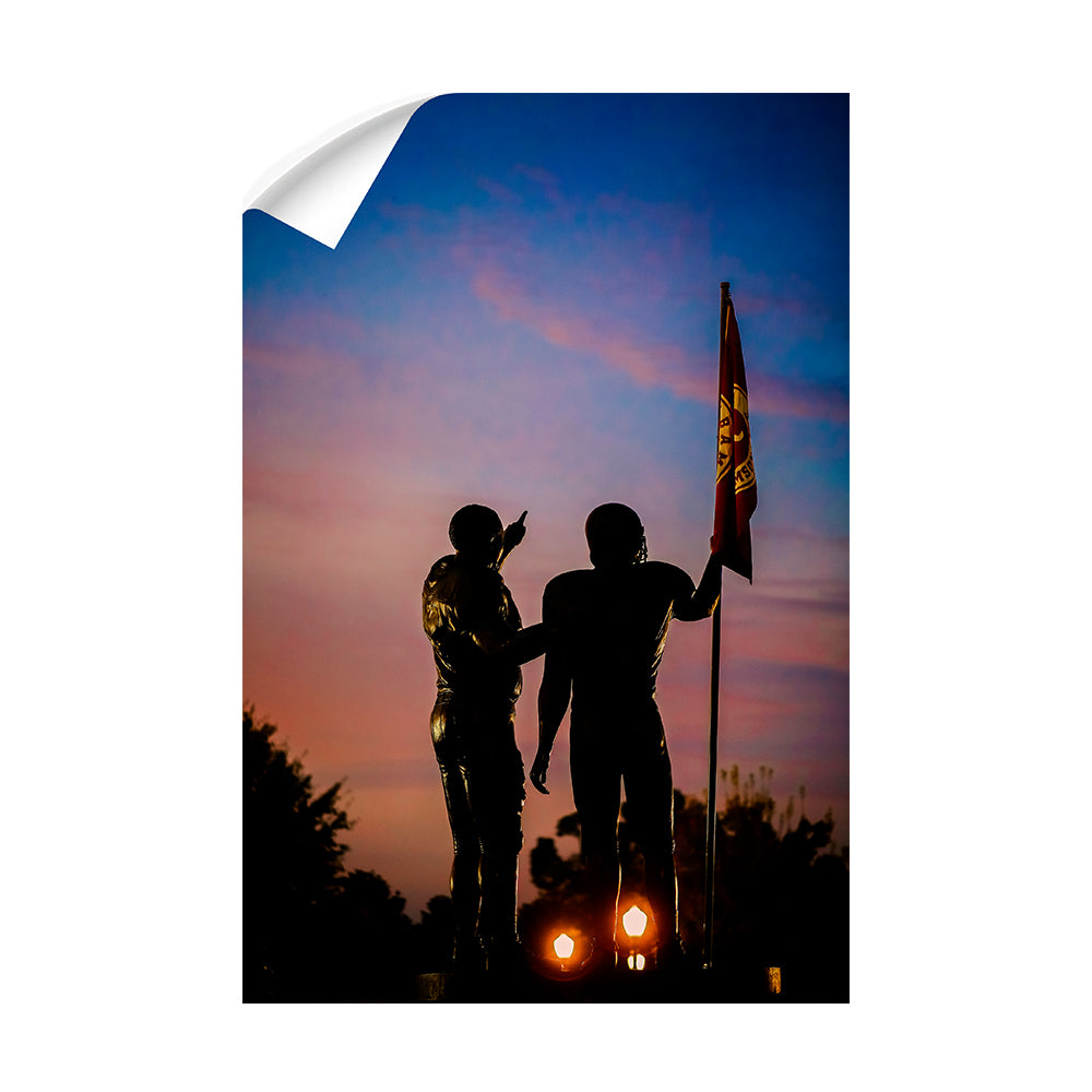 Alabama Crimson Tide - Sky's the Limit Bama - College Wall Art #Canvas