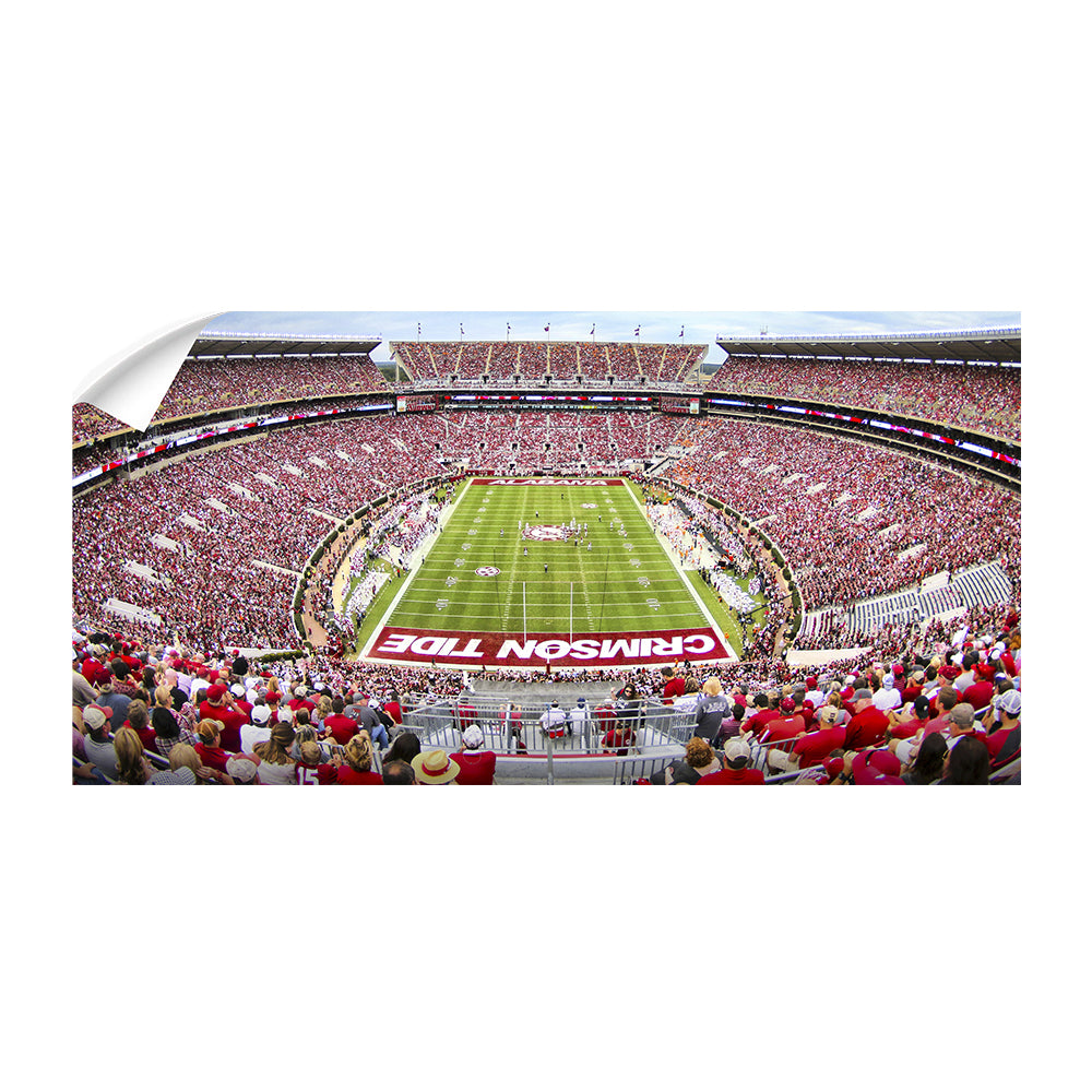 Alabama Crimson Tide - Crimson Tide Pano - College Wall Art #Canvas