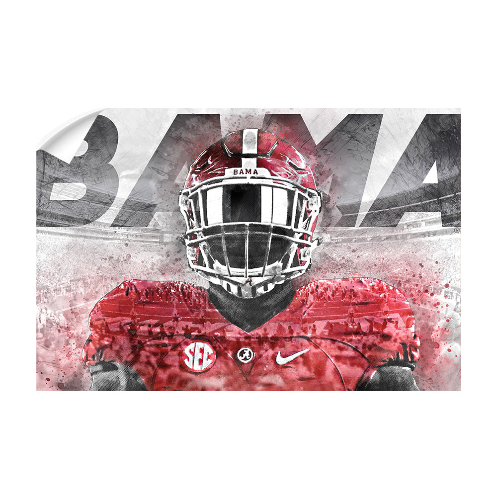 Alabama Crimson Tide - Is Bama - College Wall Art #Canvas