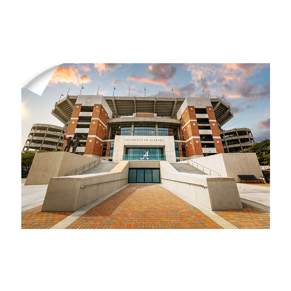 Alabama Crimson Tide - Bryant Denny Stadium Entrance - College Wall Art #Canvas