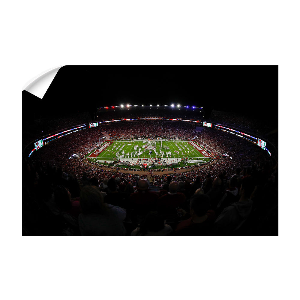 Alabama Crimson Tide - Alabama National Anthem - College Wall Art #Canvas