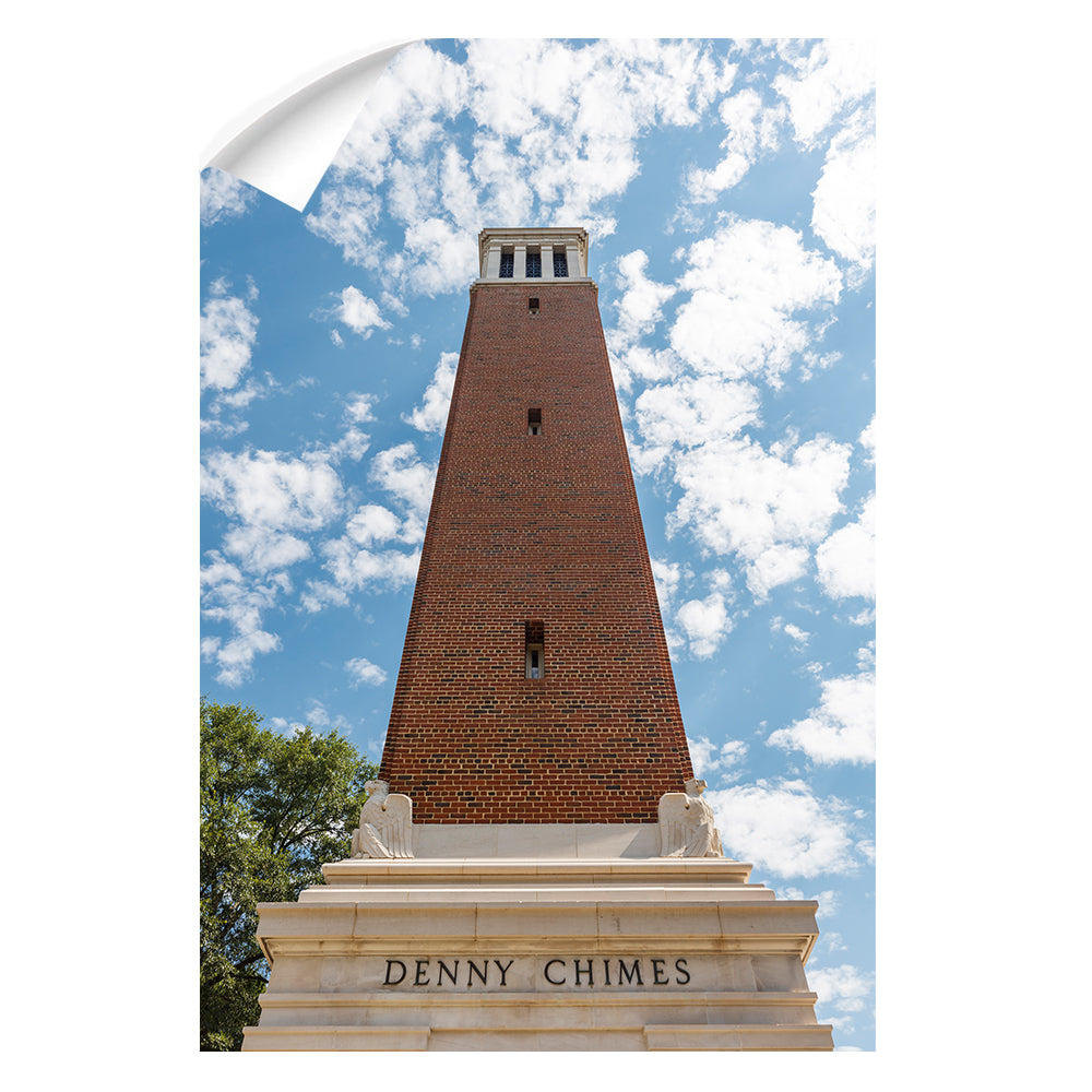 Alabama Crimson Tide - Denny Chimes Looking Up - College Wall Art #Canvas