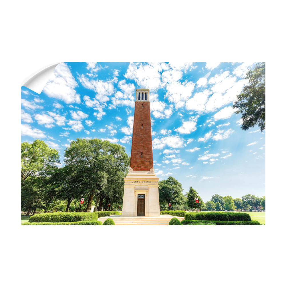 Alabama Crimson Tide - Denny Chimes Campus - College Wall Art #Canvas