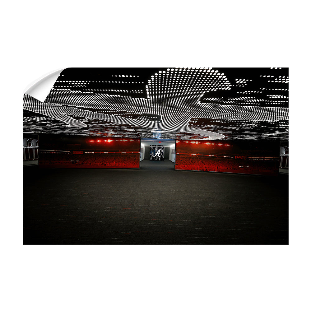 Alabama Crimson Tide - Alabama Locker Room - College Wall Art #Canvas