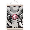 Alabama Crimson Tide - Crimson Elephant - College Wall Art #Hanging Canvas