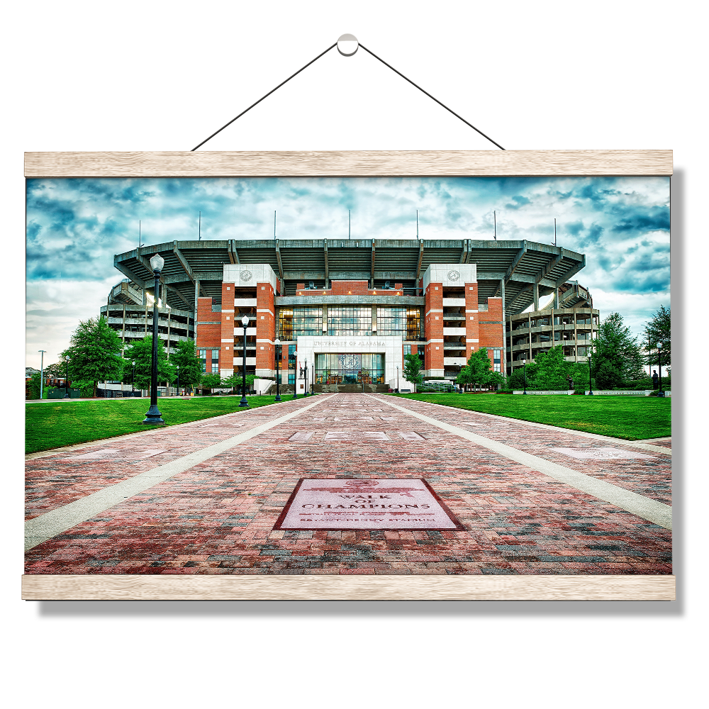 Alabama Crimson Tide - Bryant Denny Stadium - College Wall Art #Canvas