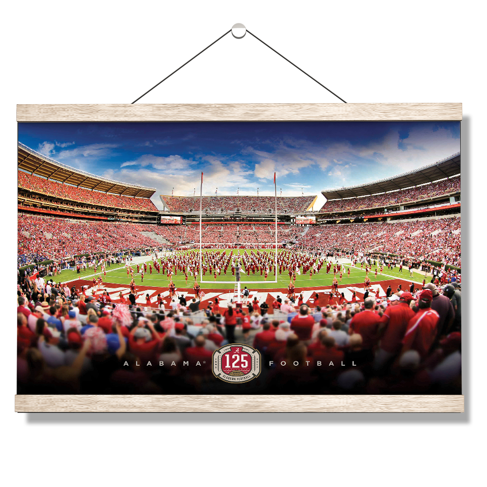 Alabama Crimson Tide - Alabama Football 125 Years - College Wall Art #Canvas