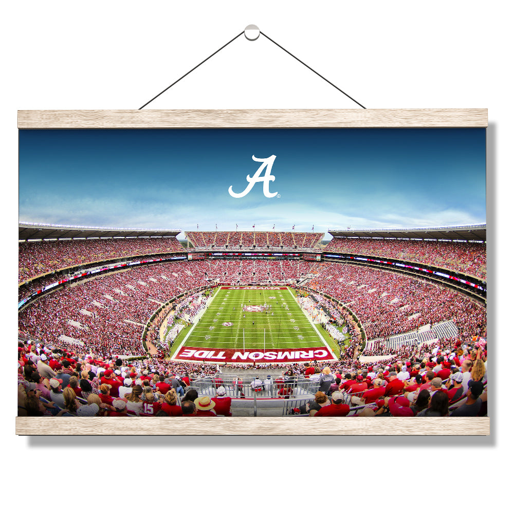 Alabama Crimson Tide - Bryant Denny A - College Wall Art #Canvas