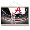 Alabama Crimson Tide - Big Al's Alabama Flag - College Wall Art #Hanging Canvas