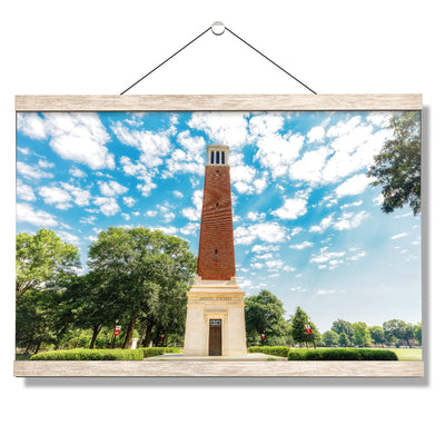 Alabama Crimson Tide - Denny Chimes Campus - College Wall Art #Hanging Canvas