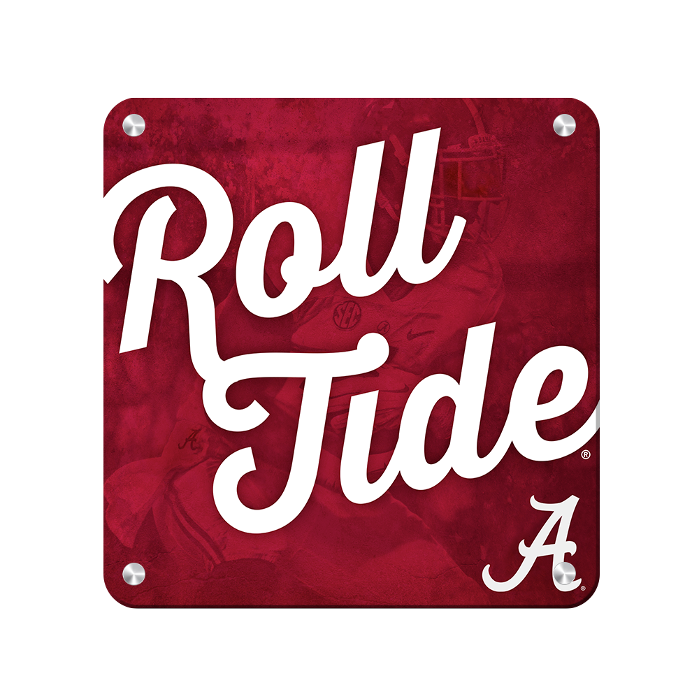 Alabama Crimson Tide - Roll Tide A - College Wall Art #Canvas