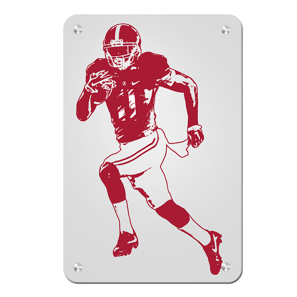 Alabama Crimson Tide - Bama Illustration - College Wall Art #Canvas