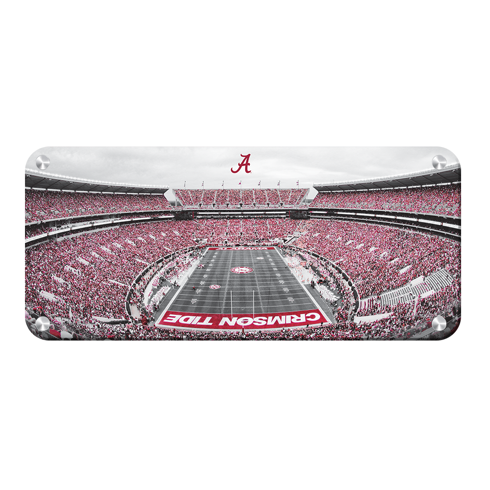 Alabama Crimson Tide - Bryant Denny Panoramic - College Wall Art #Canvas