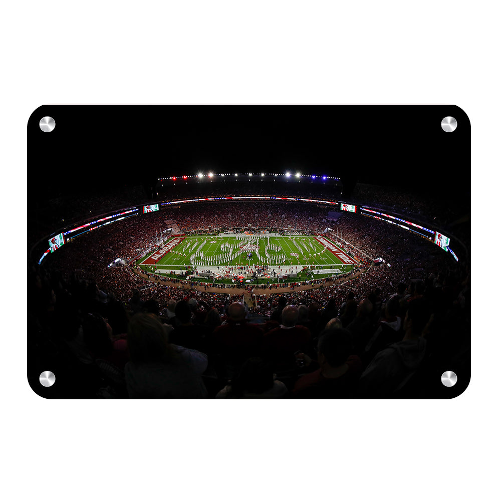Alabama Crimson Tide - Alabama National Anthem - College Wall Art #Canvas