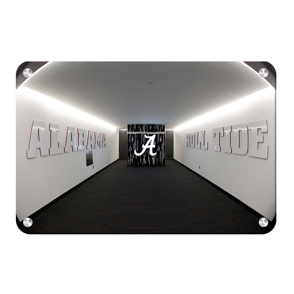 Alabama Crimson Tide - Enter the Locker Room - College Wall Art #Canvas