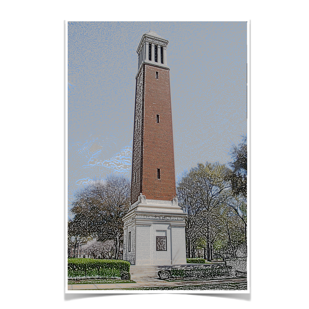 Alabama Crimson Tide - Denny Chimes - College Wall Art #Canvas