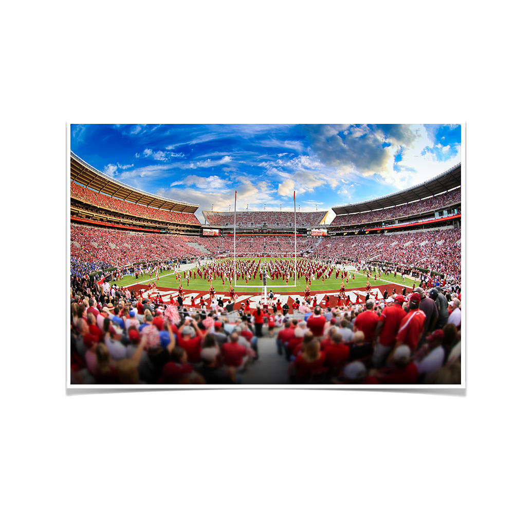 Alabama Crimson Tide - Bryant Denny MDB Field - College Wall Art #Canvas