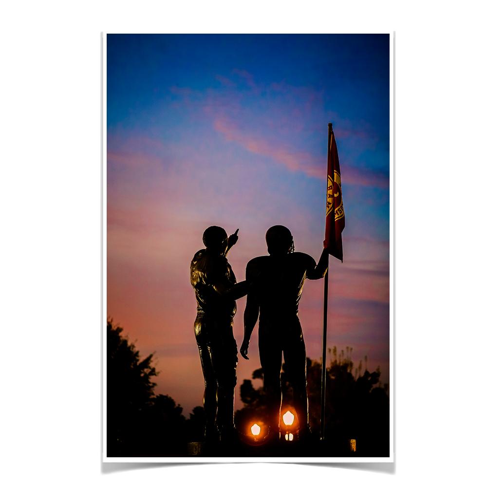 Alabama Crimson Tide - Sky's the Limit Bama - College Wall Art #Canvas