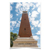 Alabama Crimson Tide - Denny Chimes Looking Up - College Wall Art #Poster