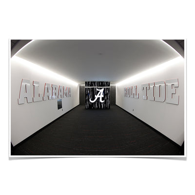 Alabama Crimson Tide - Enter the Locker Room - College Wall Art #Poster