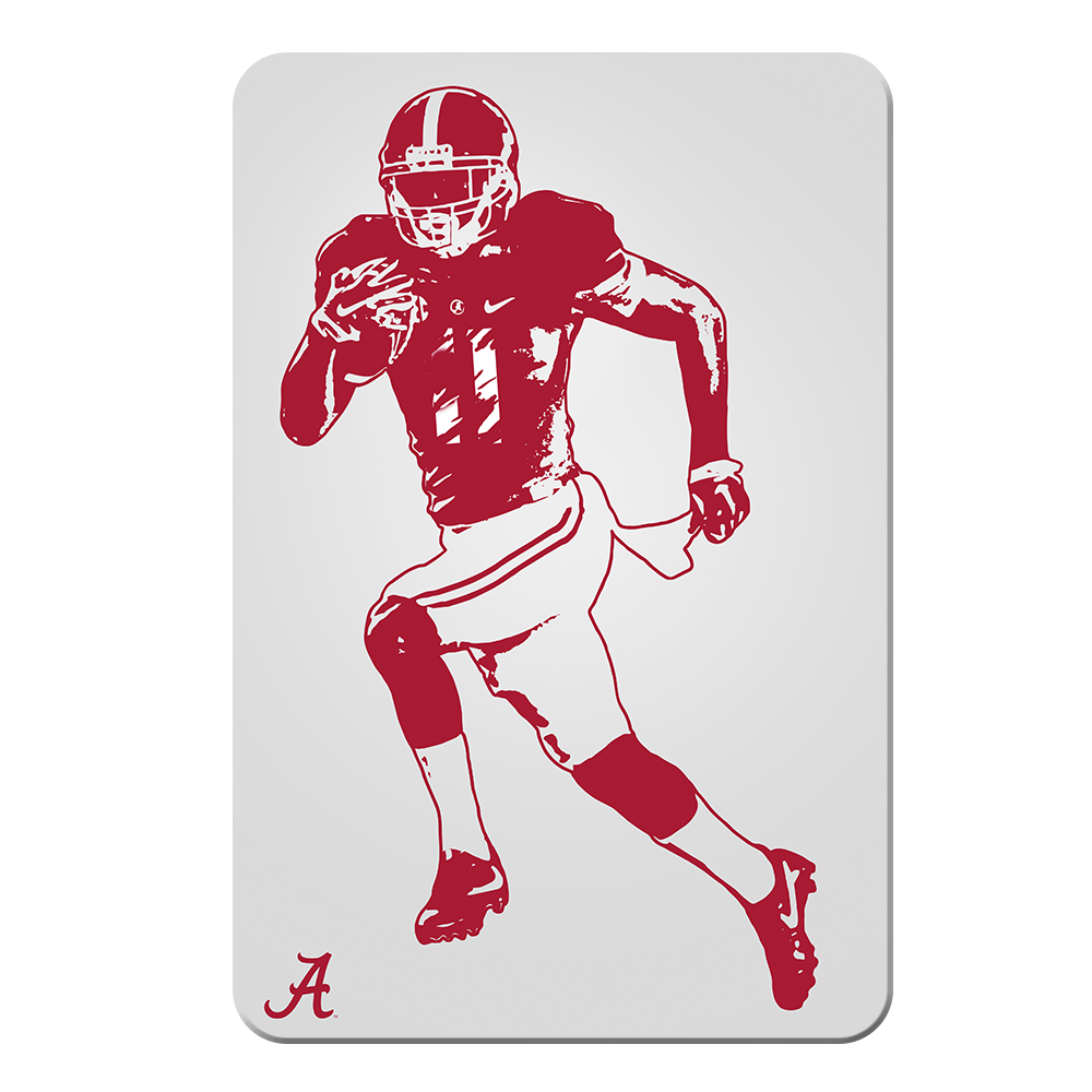 Alabama Crimson Tide - Bama Illustration - College Wall Art #Canvas