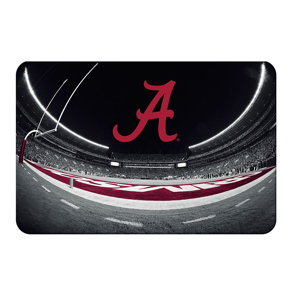Alabama Crimson Tide - Bryant Denny End Zone Fisheye - College Wall Art #Canvas