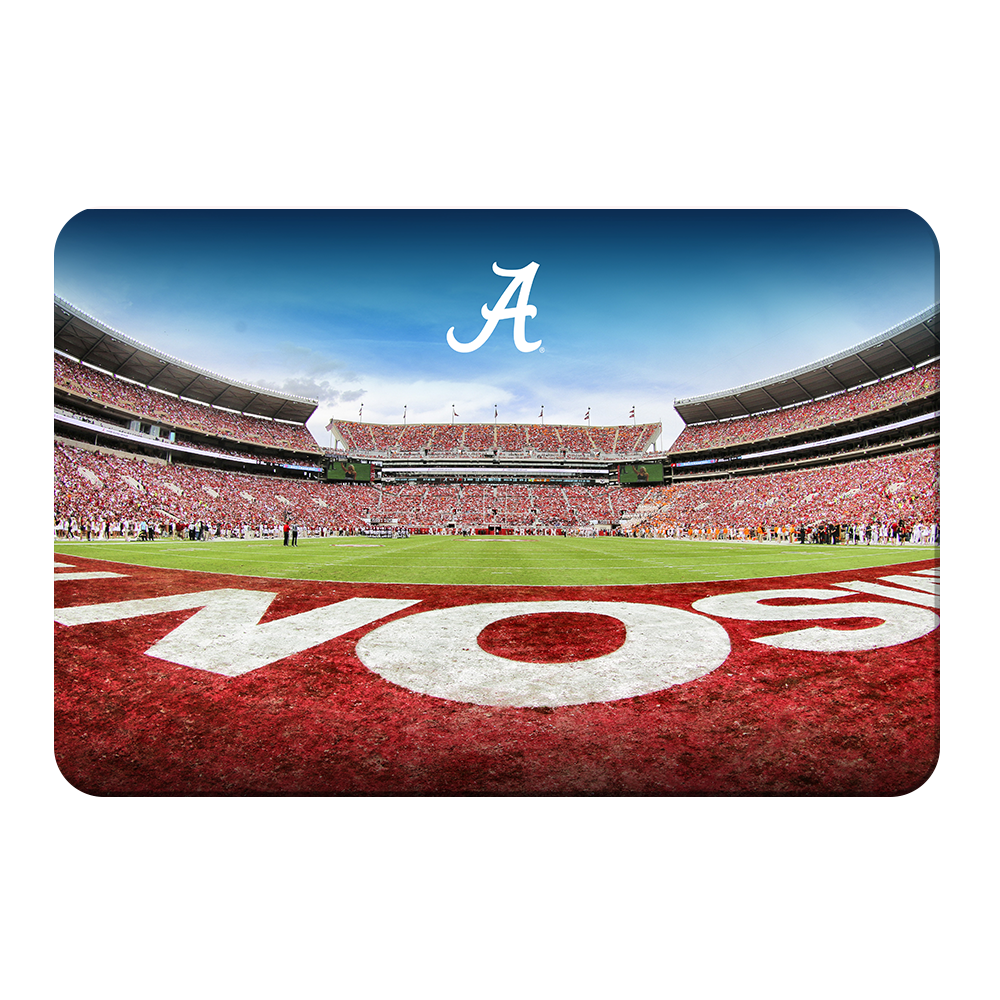 Alabama Crimson Tide - Bama End Zone - College Wall Art #Canvas