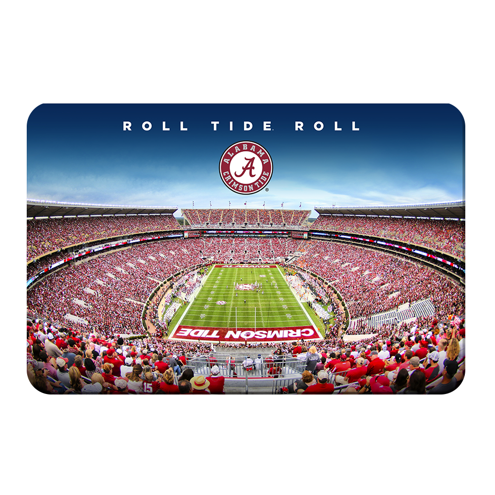 Alabama Crimson Tide - Roll Tide Roll - College Wall Art #Canvas