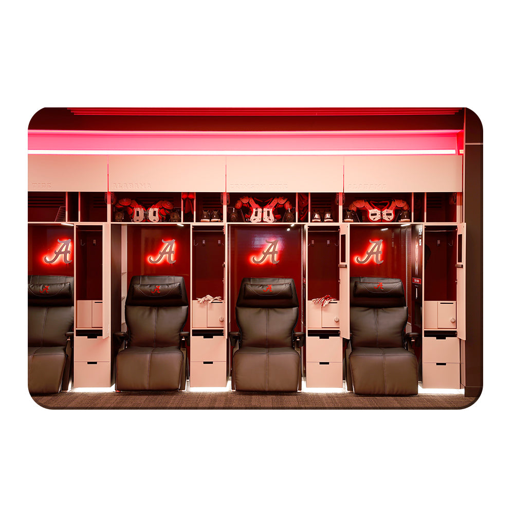 Alabama Crimson Tide - Alabama Lockers - College Wall Art #Canavs