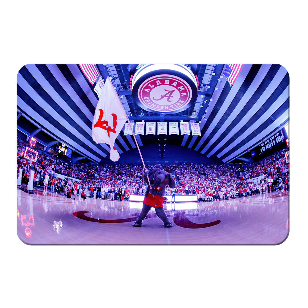 Alabama Crimson Tide - Big Al Basketball - College Wall Art #Canvas