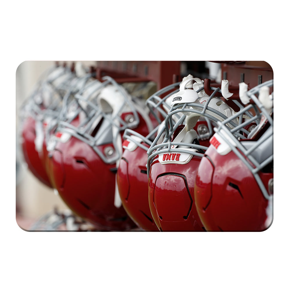 Alabama Crimson Tide - Bama Helmets - College Wall Art #Canvas