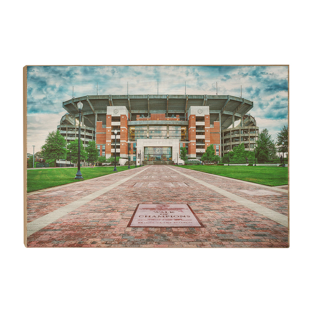 Alabama Crimson Tide - Bryant Denny Stadium - College Wall Art #Canvas